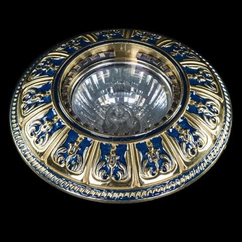 Точечный светильник Art Glass SPOT 50 BRASS ANTIQUE
