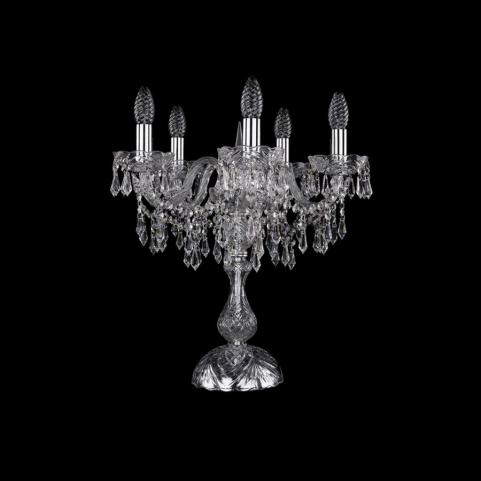 Bohemia Ivele Crystal Настольный светильник Bohemia 1403L/5/141-47 Ni