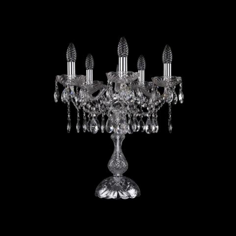 Bohemia Ivele Crystal Настольный светильник Bohemia 1413L/5/141-47 Ni