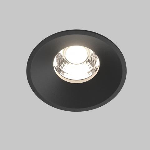 Точечный светильник Maytoni Technical Downlight 4000K Round DL058-12W4K-B