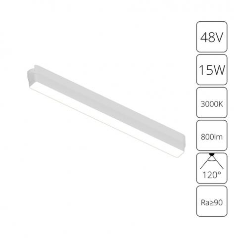 Магнитный трековый светильник Arte Lamp Rapid 3000К A1168PL-1WH