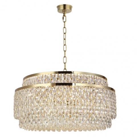 Подвесной светильник Newport Tiffany 8530/80 C gold polished