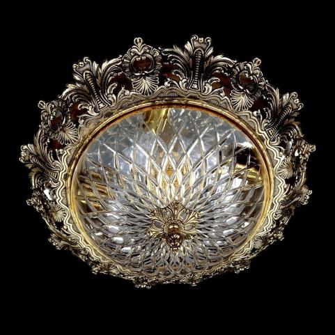 Потолочный светильник Art Glass CHARLIZE DIA 470 WHITE GOLD
