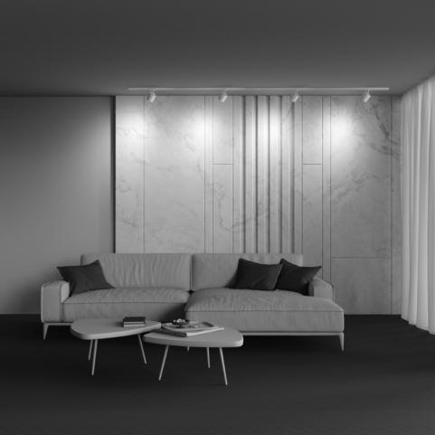 Трековый светильник Maytoni Polar  TR088-1-GX53-W