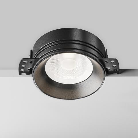 Точечный светильник Maytoni Technical Downlight Flint DL101-GU10-TRS-B