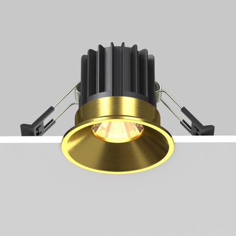 Точечный светильник Maytoni Technical Downlight 3000K Round DL058-7W3K-BS