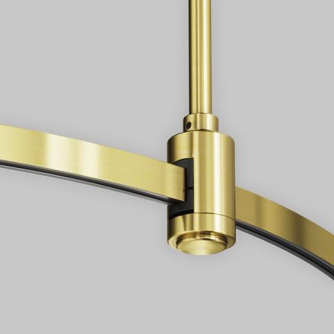 Шинопровод Maytoni Flarity TRX154-SR-D650-BS, магнитный модульный полукруг, латунь 650мм