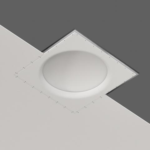 Купольный встраиваемый гипсовый светильник Stellanova Atlas 900  SN 450