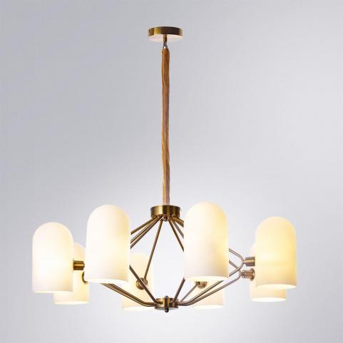 Светильник подвесной Arte Lamp Cassel A5454LM-8PB
