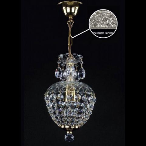 Подвесной светильник Art Glass VIVIEN I. VACHTLE NICKEL CE
