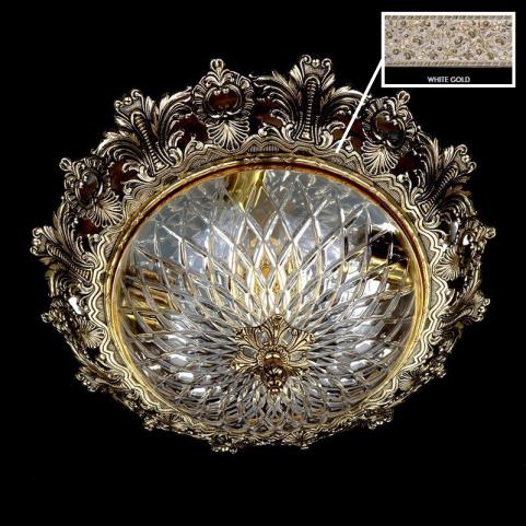 Потолочный светильник Art Glass CHARLIZE DIA 470 WHITE GOLD