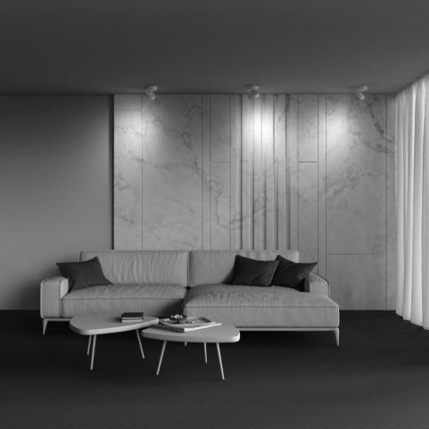 Точечный светильник Maytoni Technical Ceiling 3000K Onda C024CL-18W3K-W-1