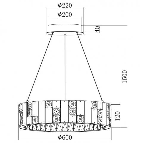 Подвесной светильник Stilfort Cherruti 4015/03/06P