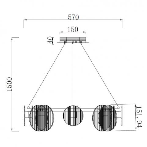 Подвесной светильник Stilfort Relux 4008/02/08P