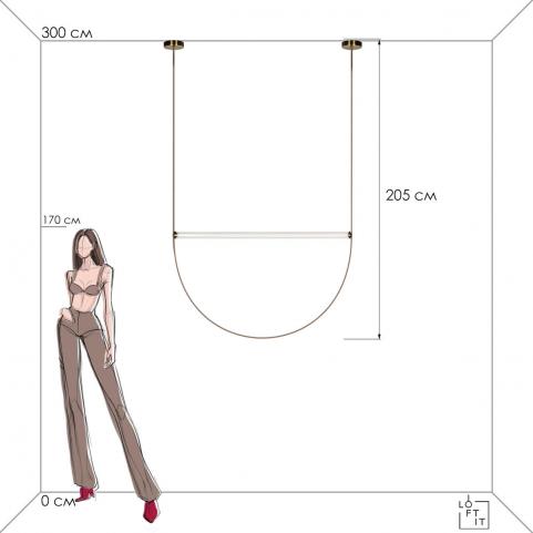 Подвесной светильник Loft IT Liana 10221/2050