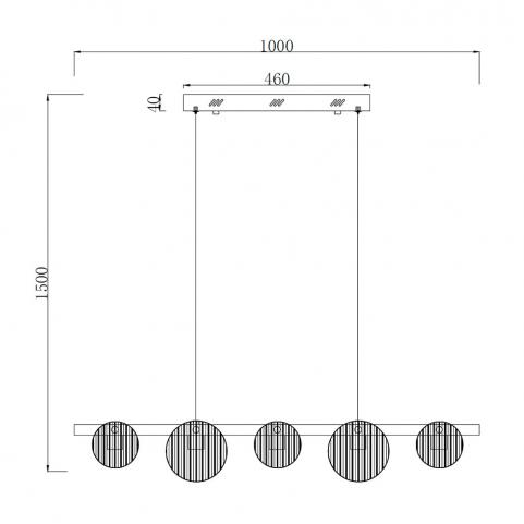 Подвесной светильник Stilfort Relux 4008/02/05PL