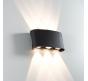 Настенный уличный светильник Arte Lamp Bosto   A3122AL-6BK