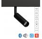 Магнитный трековый светильник Arte Lamp Linea Smart 2700-6000К A4690PL-1BK