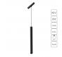 Магнитный трековый светильник Arte Lamp Linea 4000К A4770SP-1BK