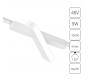 Магнитный трековый светильник Arte Lamp Rapid 3000К A1160PL-1WH