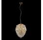Подвесной светильник Crystal Lux CHARME SP3+3 LED GOLD/TRANSPARENT