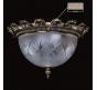 Потолочный светильник Art Glass LEA II. WHITE GOLD