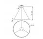 Подвесной светильник Maytoni Rim  MOD058PL-L54WK