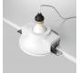 Точечный светильник Maytoni Technical Downlight Gyps Modern DL002-1-01-W-1