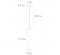 Подвесной светильник Arte Lamp Hubble   A6810SP-1WH