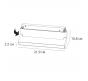 Магнитный трековый светильник Arte Lamp Linea 3000К A4679PL-1WH