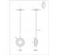 Светильник подвесной Arte Lamp Asti A2441SP-1PB