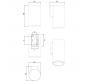 Настенный уличный светильник Arte Lamp Torcular  A1813AL-1BK