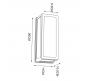 Настенный уличный светильник Arte Lamp Alphard A8526AL-1BK