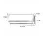 Настенный уличный светильник Arte Lamp Alphard A8526AL-2BK