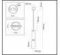 Подвесной светильник Odeon Light Caucho 7062/1A