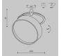 Точечный светильник Maytoni Technical Downlight 4000K Onda DL024-18W4K-B
