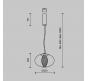 Подвесной светильник Maytoni Memetics MOD406PL-L8W3K